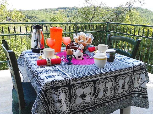 colazione in veranda